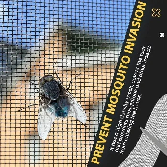 Strong Adhesive & Waterproof Window Mosquito net Covering Mesh Tape
