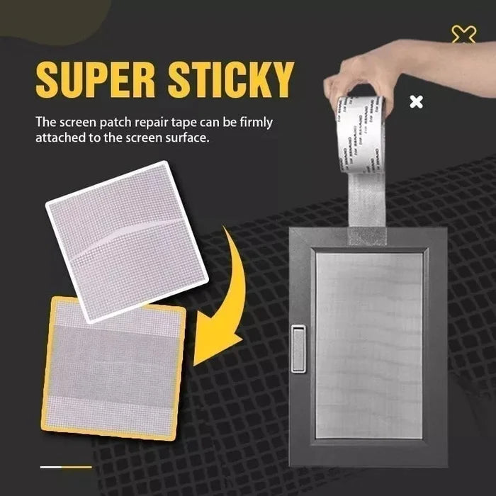 Strong Adhesive & Waterproof Window Mosquito net Covering Mesh Tape